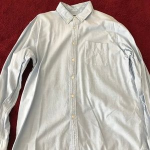 Arrow Button Down Dress Shirt - Large - Light Blue